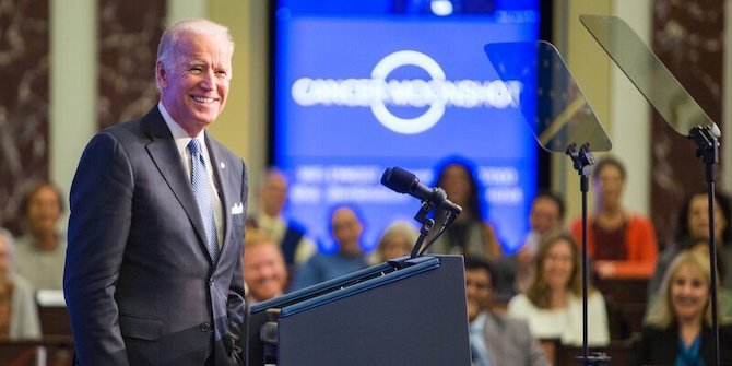 President Joe Biden addresses the media at the White House, expressing optimism about the imminent possibility of a Gaza ceasefire