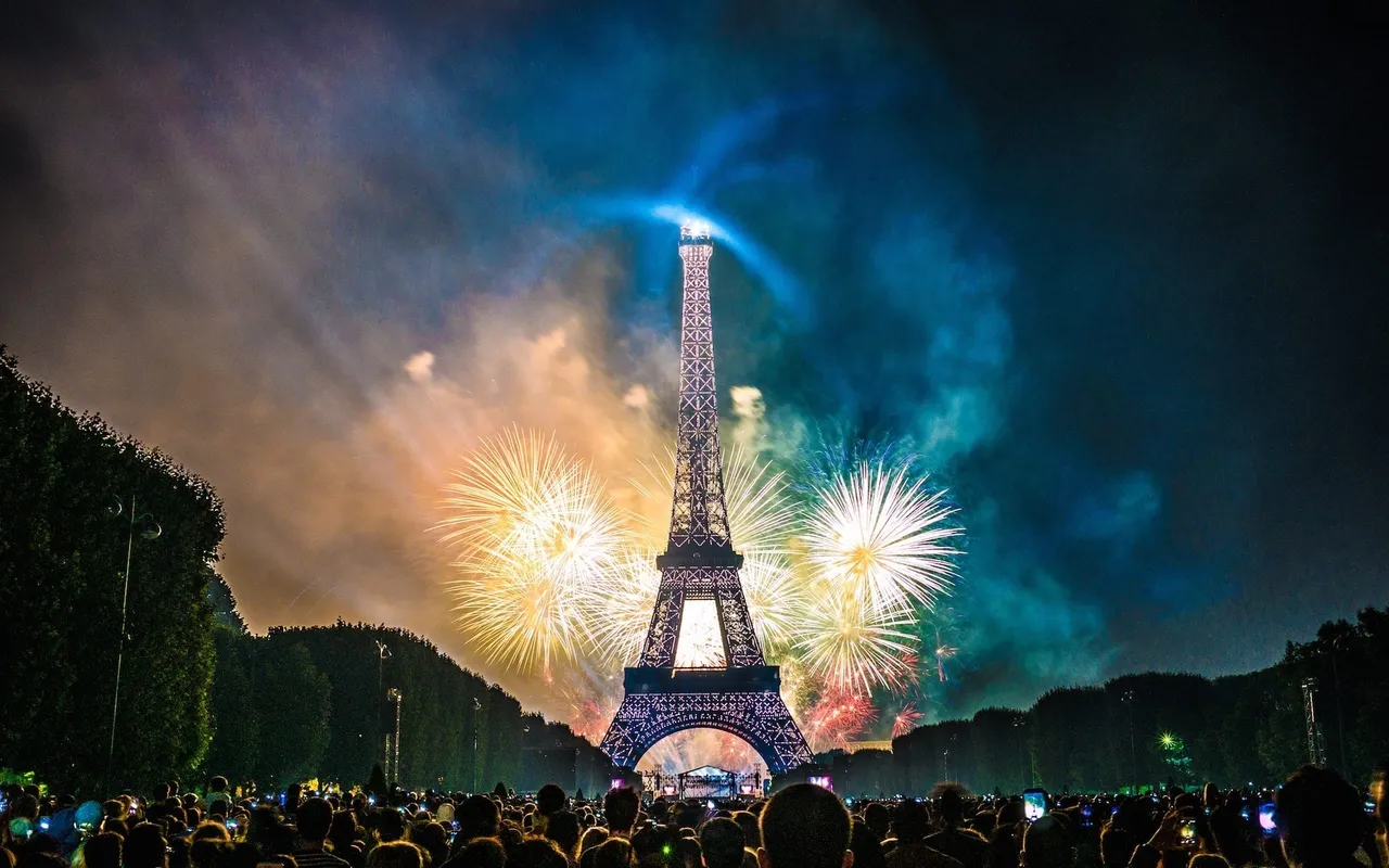 Exciting opening ceremony of the 2024 Paralympics in Paris on the Champs-Élysées.