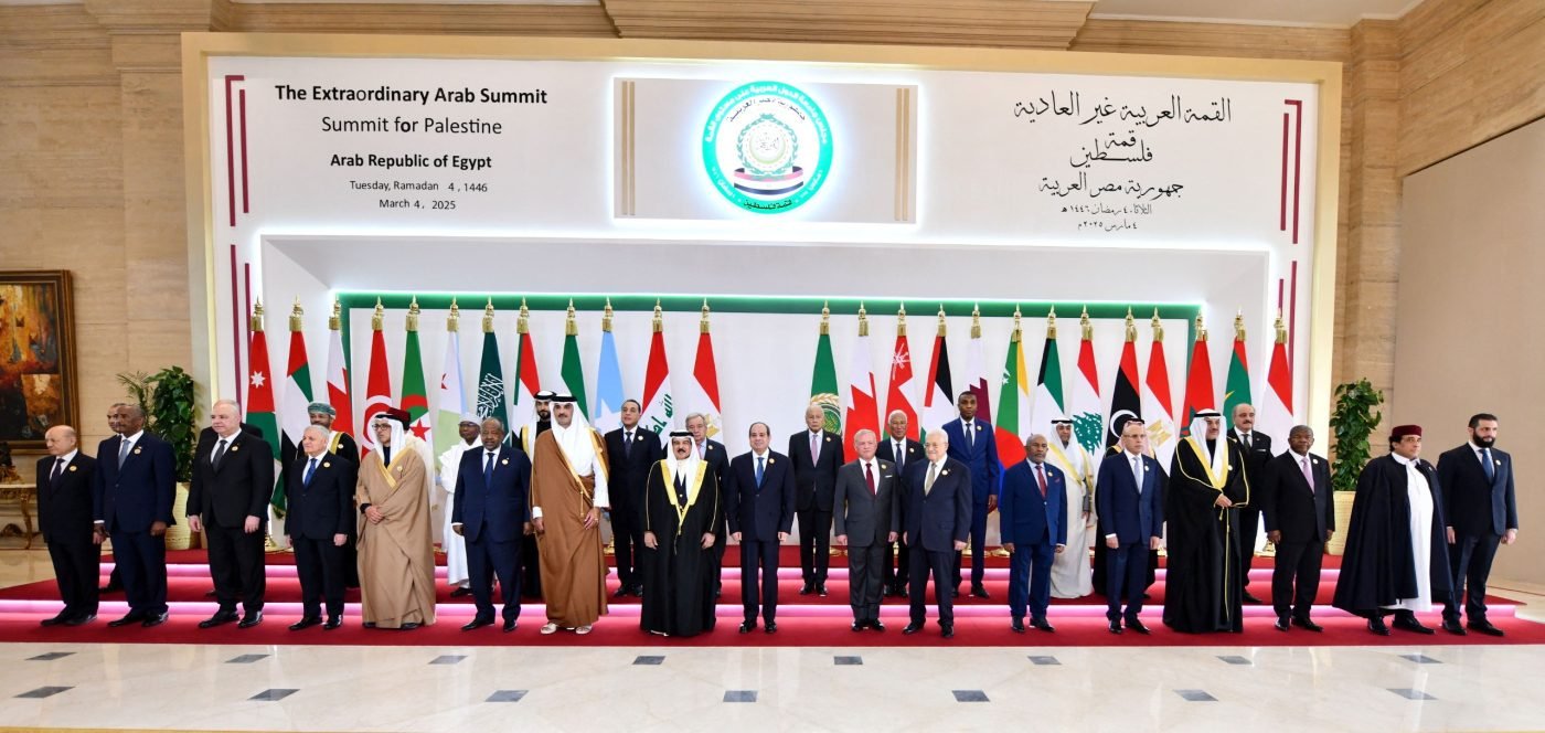 US and Israel Reject Arab Plan for Gaza's Future 1 2025 03 04T174327Z 1389832697 RC2H6DANZDWT RTRMADP 3 ISRAEL PALESTINIANS EGYPT ARAB SUMMIT 1400x664 1